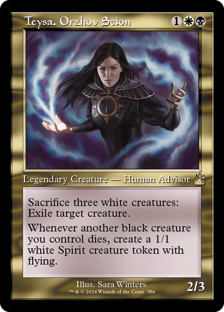 Teysa, Orzhov Scion (Retro Frame) [Ravnica Remastered] | Odin's Place
