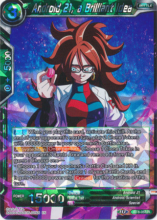 Android 21, a Brilliant Idea (BT8-055) [Malicious Machinations] | Odin's Place
