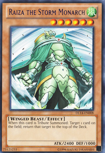 Raiza the Storm Monarch (Purple) [DL14-EN008] Rare | Odin's Place
