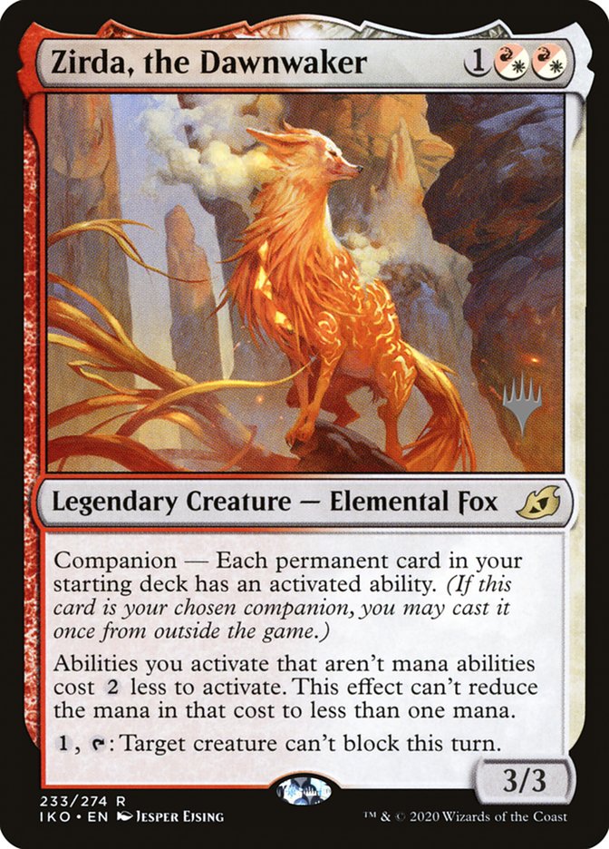Zirda, the Dawnwaker (Promo Pack) [Ikoria: Lair of Behemoths Promos] | Odin's Place