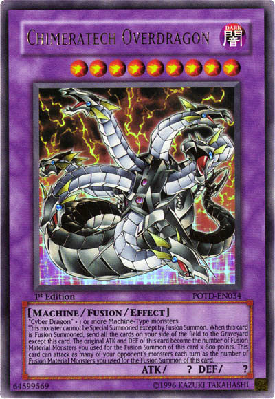 Chimeratech Overdragon [POTD-EN034] Ultra Rare | Odin's Place
