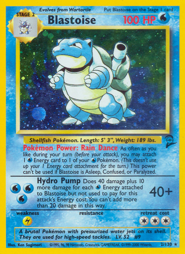 Blastoise (2/130) [Base Set 2] | Odin's Place