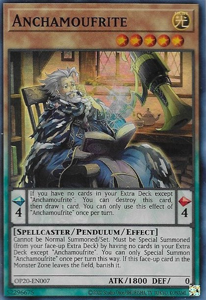 Anchamoufrite [OP20-EN007] Super Rare | Odin's Place