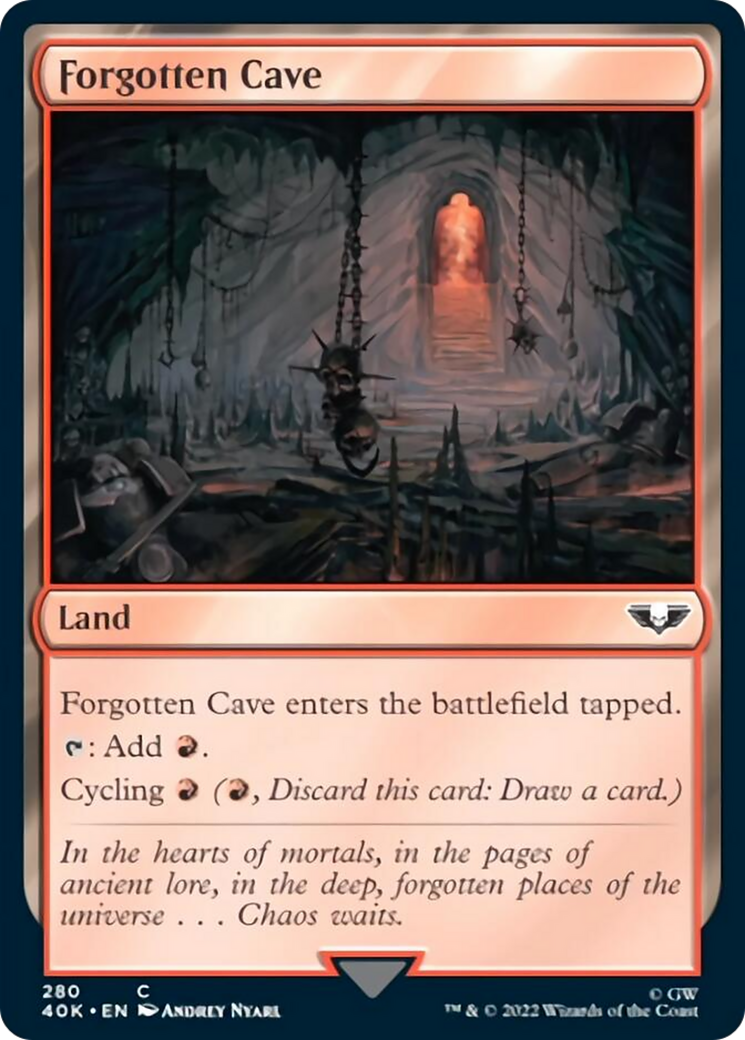 Forgotten Cave [Warhammer 40,000] | Odin's Place