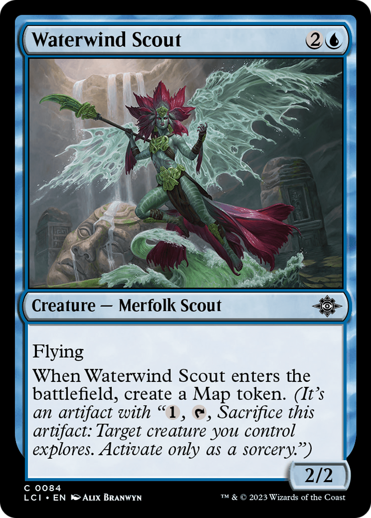 Waterwind Scout [The Lost Caverns of Ixalan] | Odin's Place