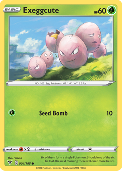 Exeggcute (004/185) [Sword & Shield: Vivid Voltage] | Odin's Place
