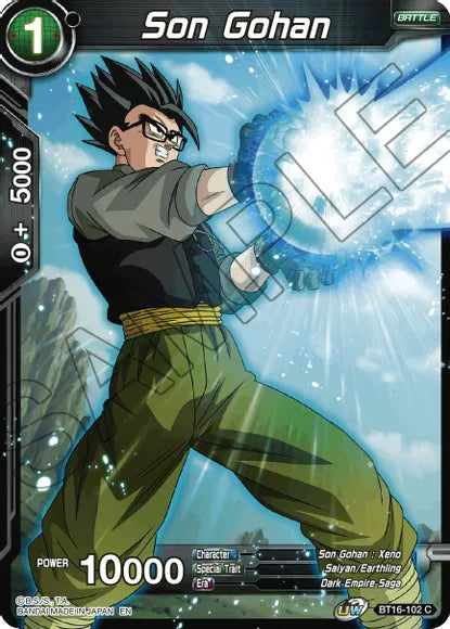 Son Gohan (BT16-102) [Realm of the Gods] | Odin's Place