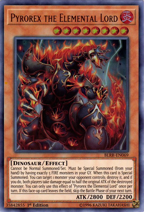 Pyrorex the Elemental Lord [BLRR-EN069] Ultra Rare | Odin's Place
