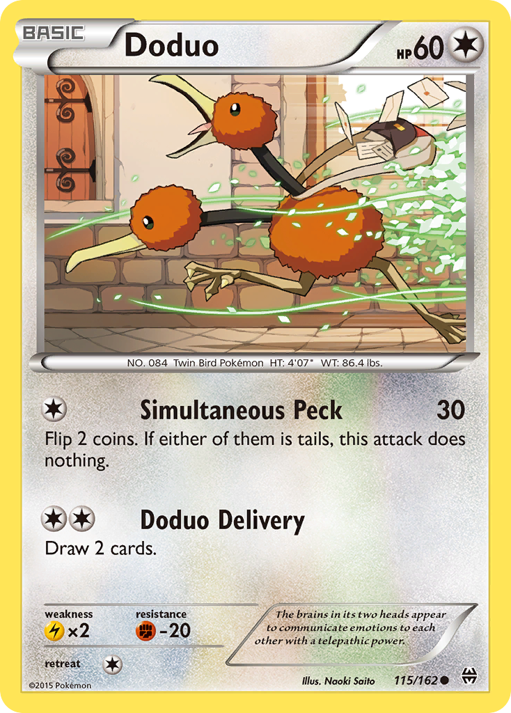Doduo (115/162) [XY: BREAKthrough] | Odin's Place