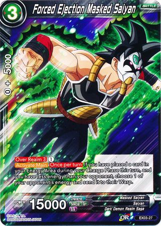 Forced Ejection Masked Saiyan (EX03-27) [Ultimate Box] | Odin's Place
