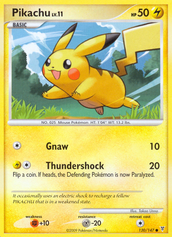 Pikachu (120/147) [Platinum: Supreme Victors] | Odin's Place