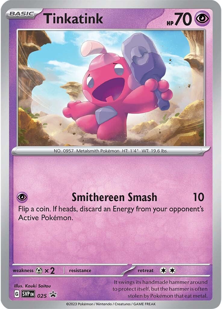 Tinkatink (025) [Scarlet & Violet: Black Star Promos] | Odin's Place