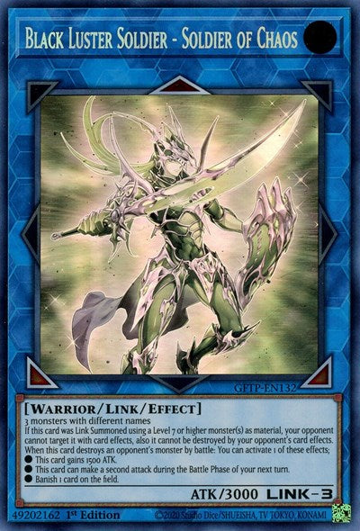 Black Luster Soldier - Soldier of Chaos [GFTP-EN132] Ghost Rare | Odin's Place