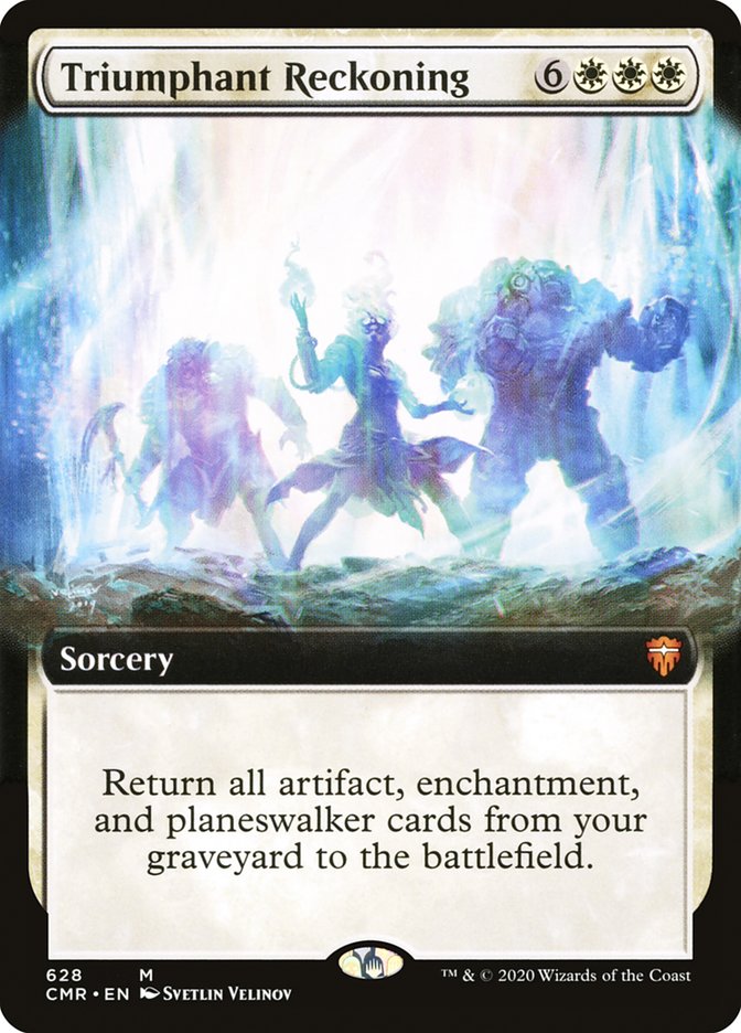 Triumphant Reckoning (Extended Art) [Commander Legends] | Odin's Place