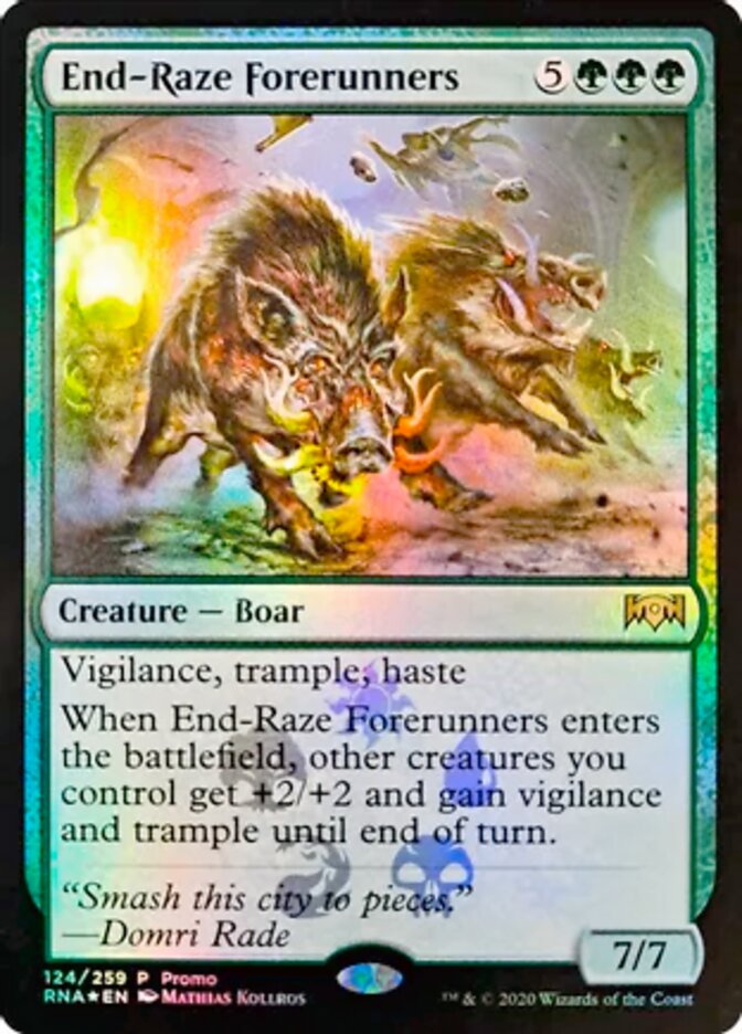 End-Raze Forerunners [Ravnica Allegiance Promos] | Odin's Place
