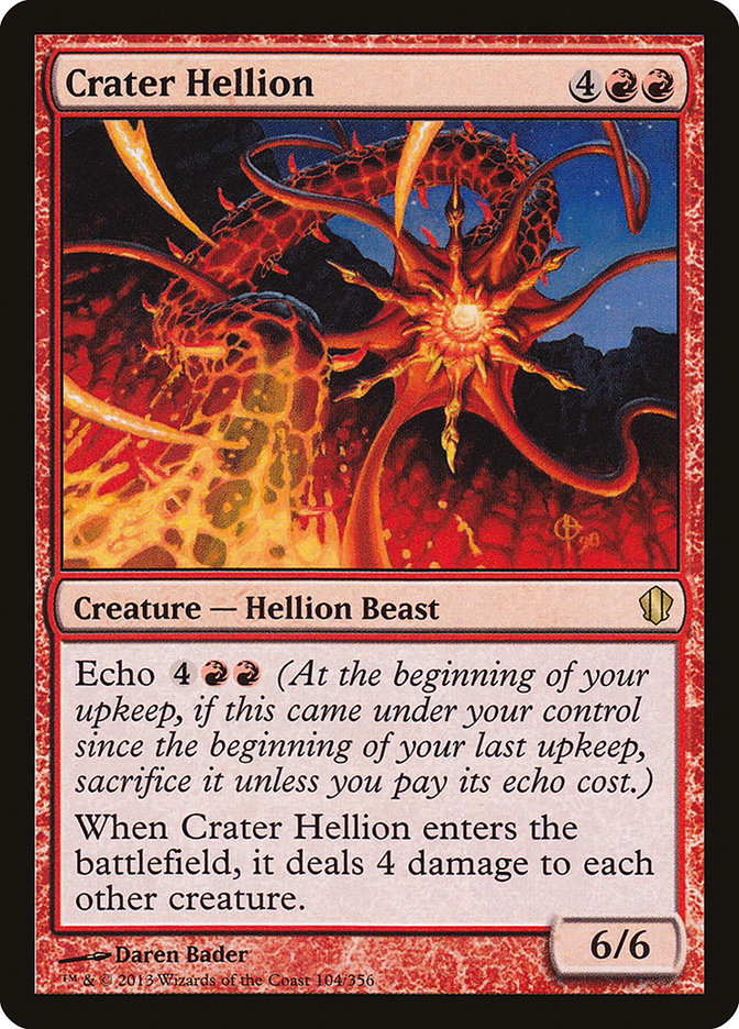 Crater Hellion (104) [Commander 2013] | Odin's Place