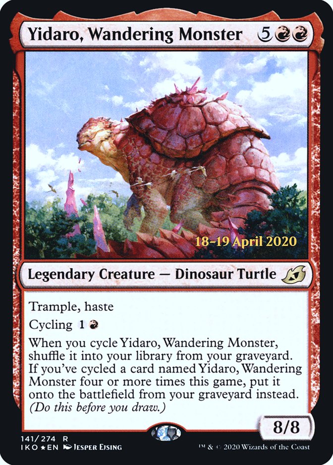 Yidaro, Wandering Monster [Ikoria: Lair of Behemoths Prerelease Promos] | Odin's Place