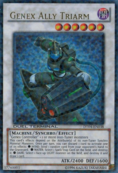 Genex Ally Triarm [DT04-EN038] Ultra Rare | Odin's Place