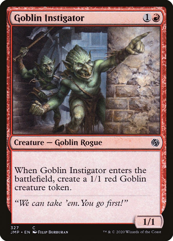 Goblin Instigator [Jumpstart] | Odin's Place