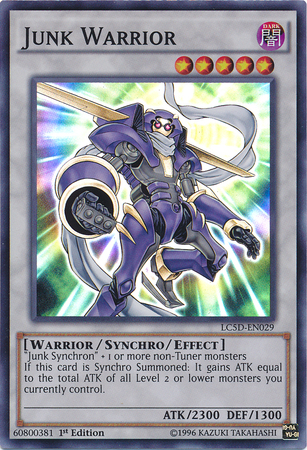 Junk Warrior [LC5D-EN029] Super Rare | Odin's Place