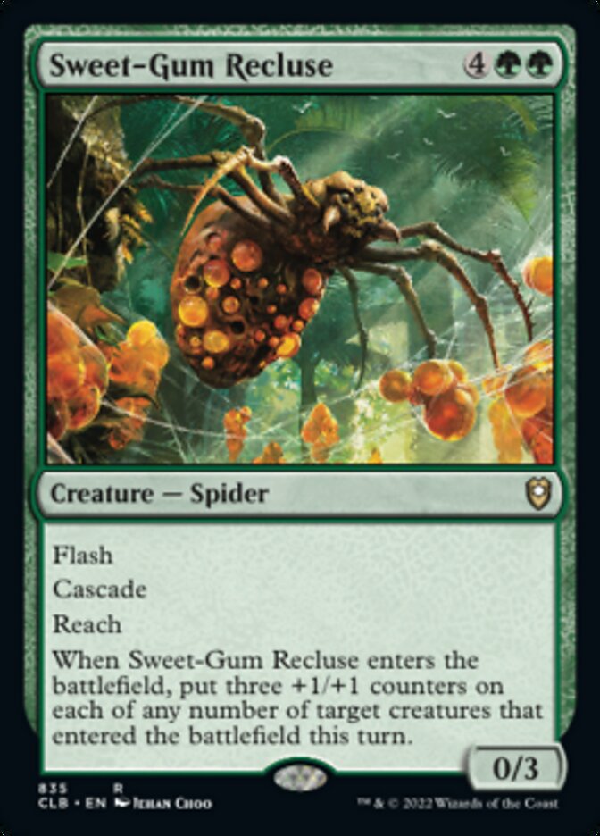 Sweet-Gum Recluse [Commander Legends: Battle for Baldur's Gate] | Odin's Place