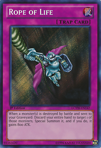 Rope of Life [LCYW-EN147] Secret Rare | Odin's Place