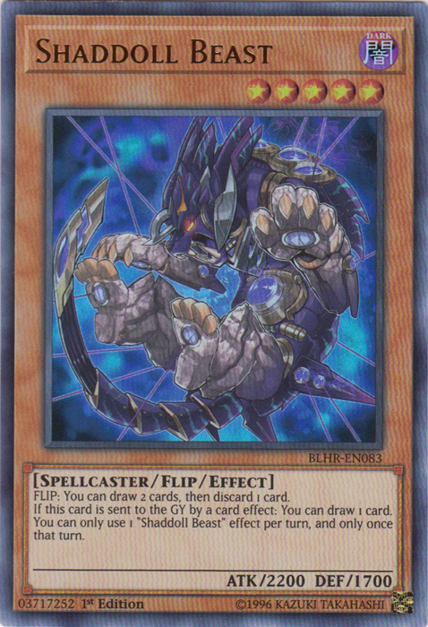 Shaddoll Beast [BLHR-EN083] Ultra Rare | Odin's Place