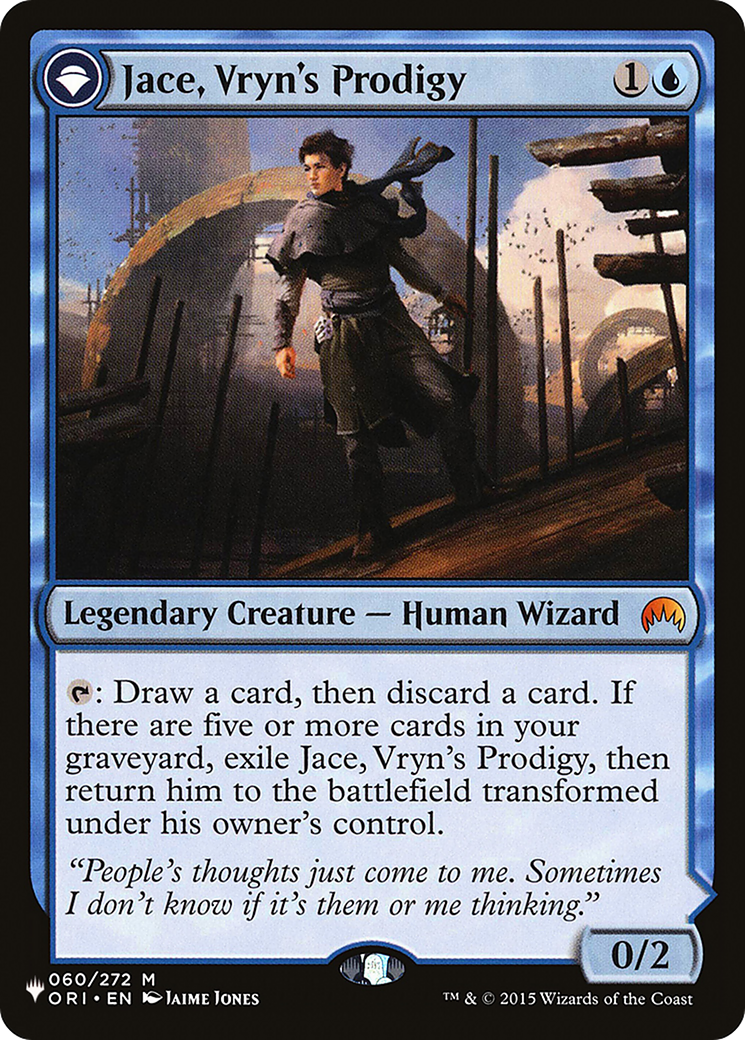 Jace, Vryn's Prodigy // Jace, Telepath Unbound [Secret Lair: From Cute to Brute] | Odin's Place