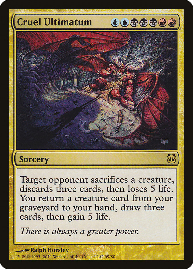 Cruel Ultimatum (69) [Duel Decks: Ajani vs. Nicol Bolas] | Odin's Place