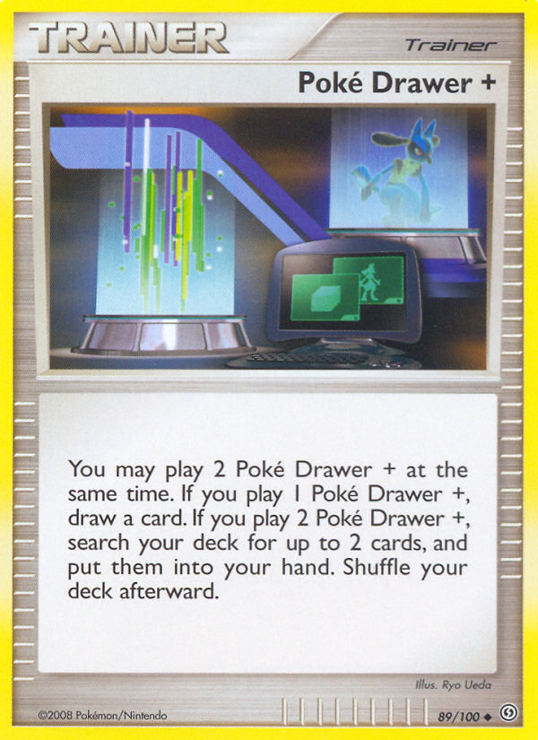 Poke Drawer + (89/100) [Diamond & Pearl: Stormfront] | Odin's Place