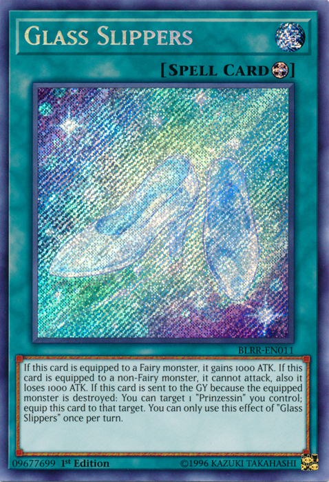 Glass Slippers [BLRR-EN011] Secret Rare | Odin's Place
