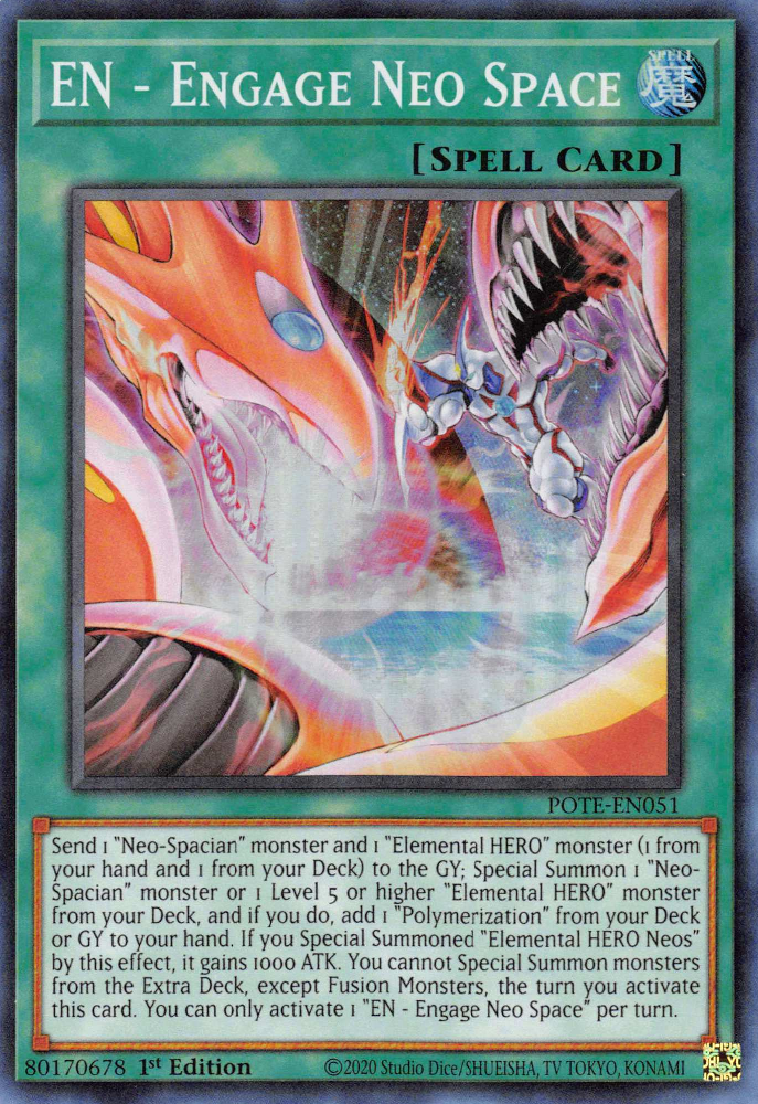 EN - Engage Neo Space [POTE-EN051] Super Rare | Odin's Place