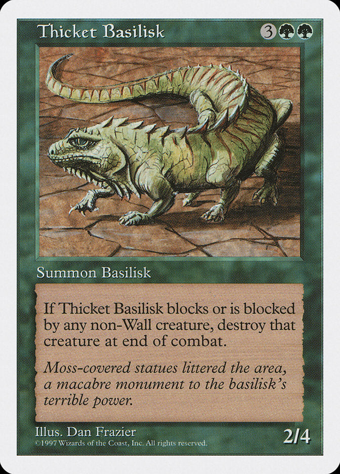 Thicket Basilisk (331) [Fifth Edition] | Odin's Place