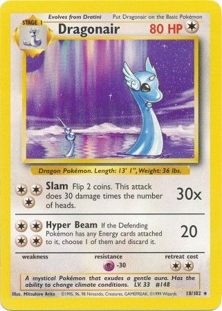 Dragonair (18/102) [Base Set Unlimited] | Odin's Place