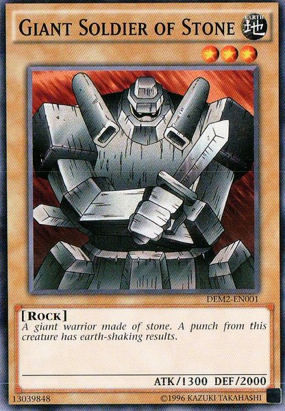 Giant Soldier of Stone [DEM2-EN001] Common | Odin's Place