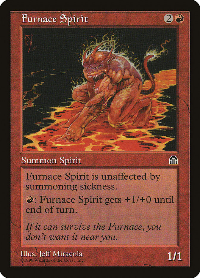Furnace Spirit (87) [Stronghold] | Odin's Place