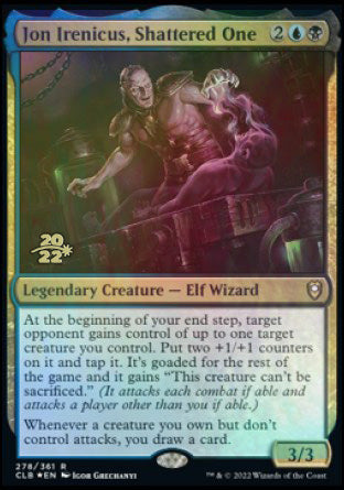 Jon Irenicus, Shattered One [Commander Legends: Battle for Baldur's Gate Prerelease Promos] | Odin's Place