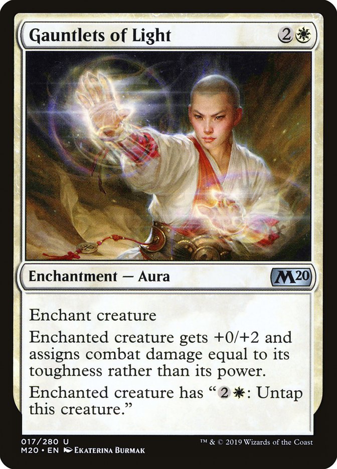 Gauntlets of Light [Core Set 2020] | Odin's Place