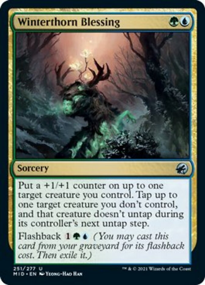 Winterthorn Blessing [Innistrad: Midnight Hunt] | Odin's Place