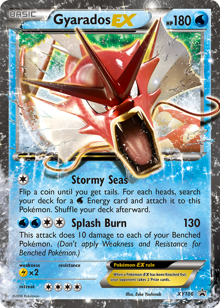 Gyarados EX (XY106) [XY: Black Star Promos] | Odin's Place