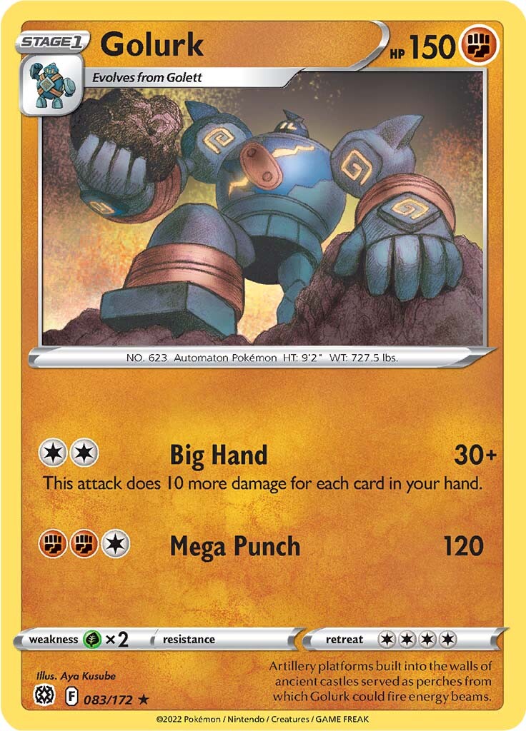 Golurk (083/172) [Sword & Shield: Brilliant Stars] | Odin's Place