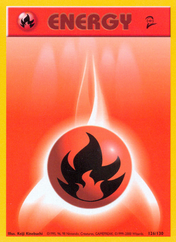 Fire Energy (126/130) [Base Set 2] | Odin's Place