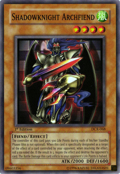 Shadowknight Archfiend [DCR-068] Common | Odin's Place