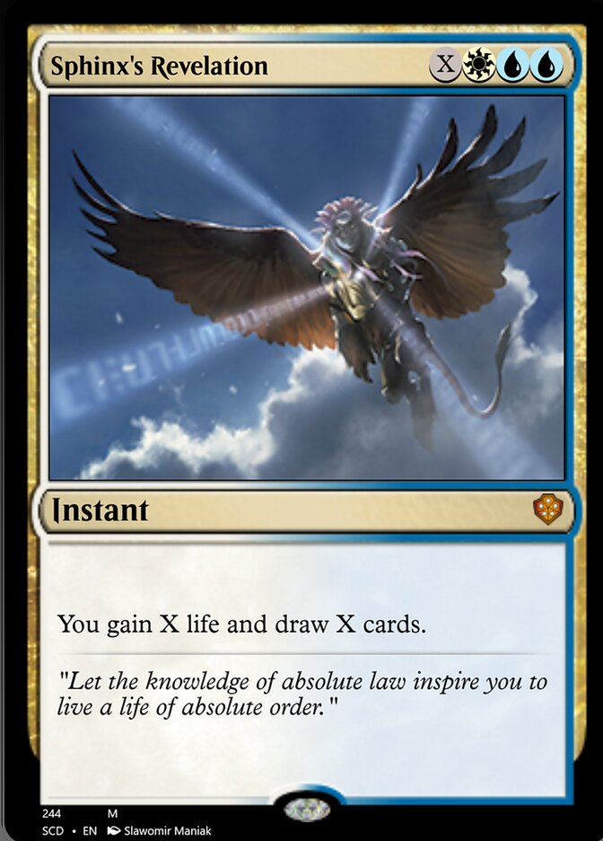 Sphinx's Revelation [Starter Commander Decks] | Odin's Place