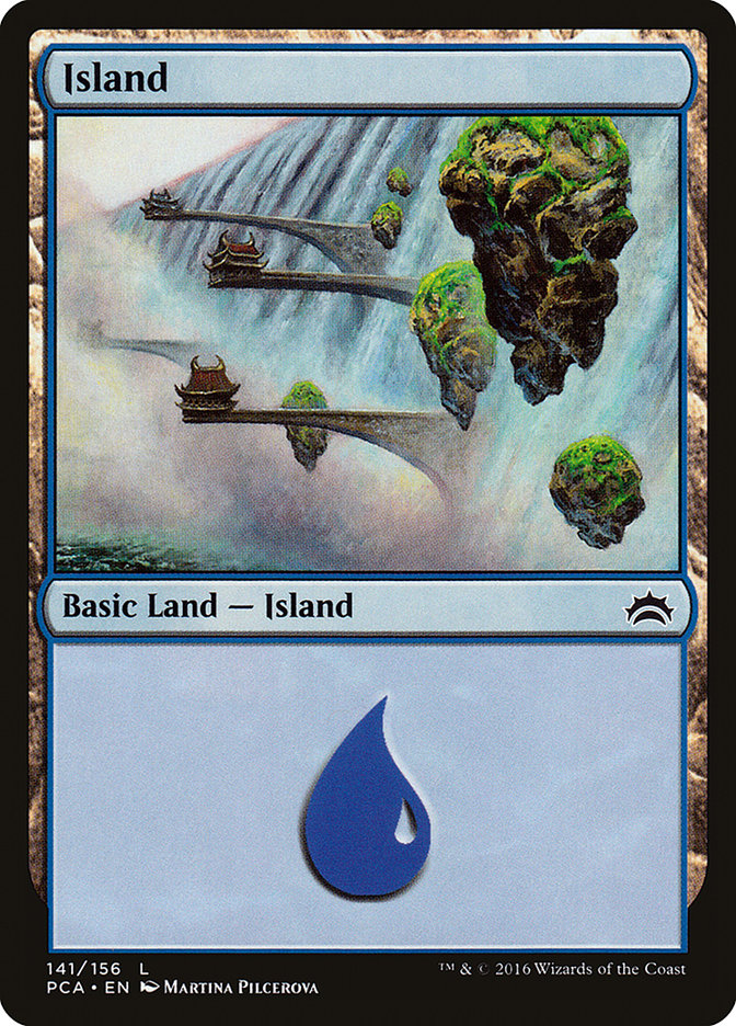 Island (141) [Planechase Anthology] | Odin's Place