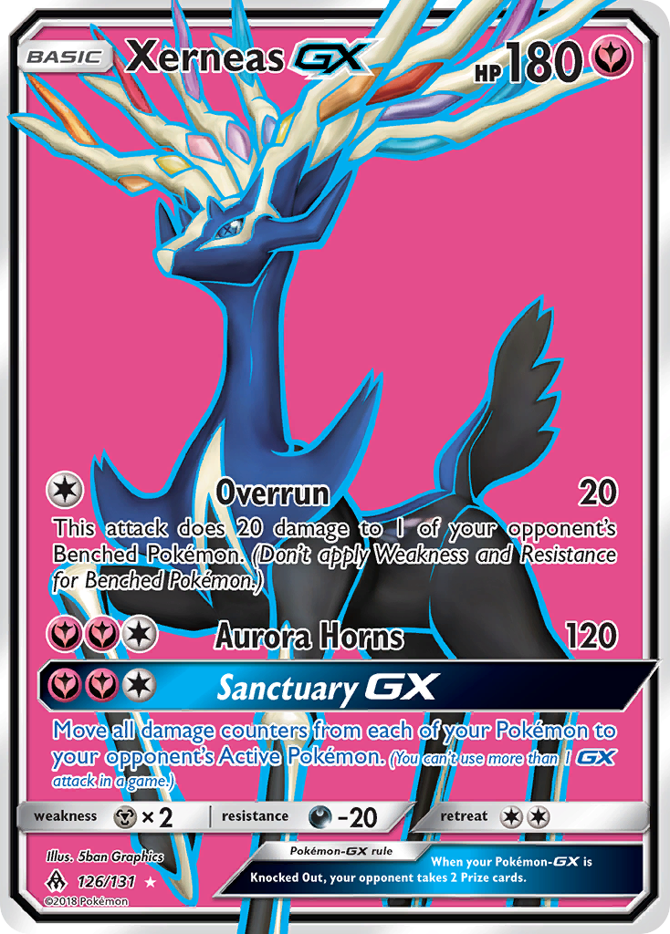 Xerneas GX (126/131) [Sun & Moon: Forbidden Light] | Odin's Place