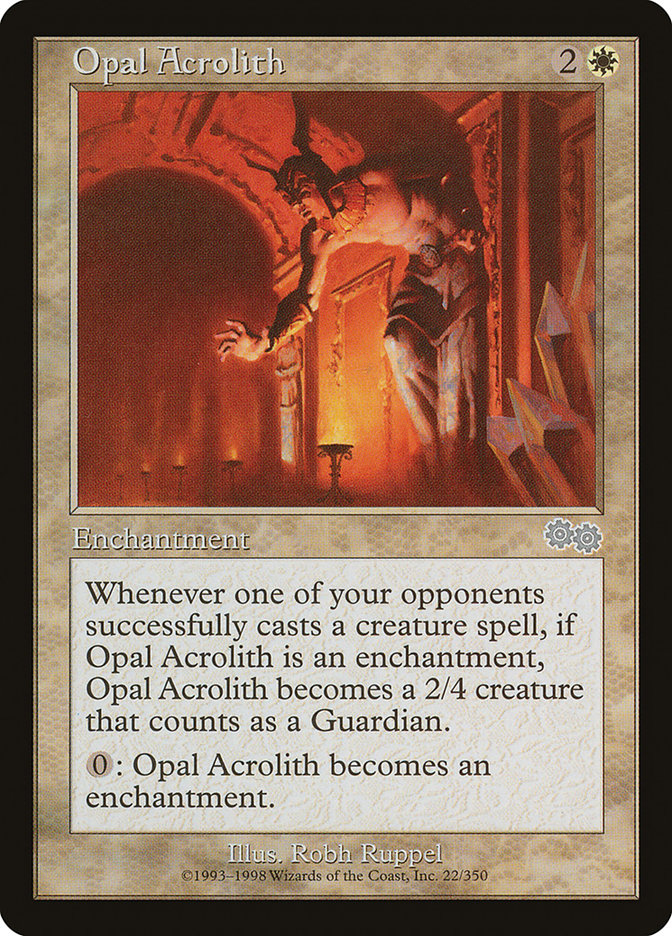 Opal Acrolith (22) [Urza's Saga] | Odin's Place