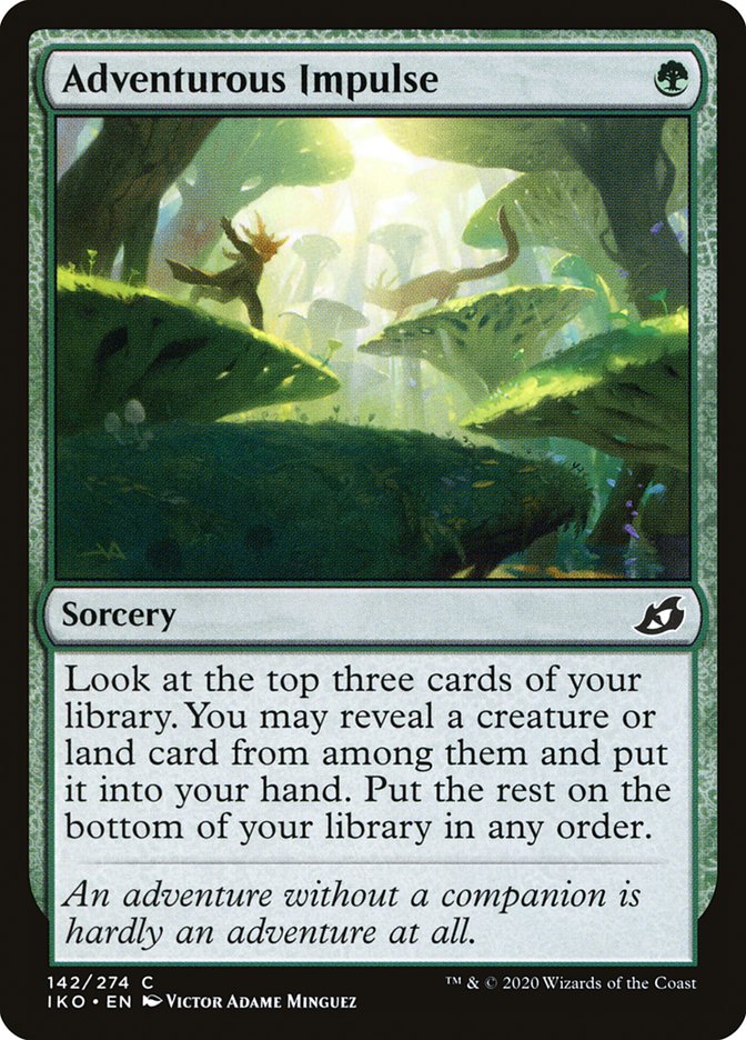 Adventurous Impulse [Ikoria: Lair of Behemoths] | Odin's Place