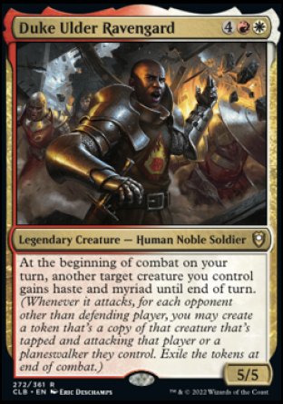 Duke Ulder Ravengard [Commander Legends: Battle for Baldur's Gate] | Odin's Place