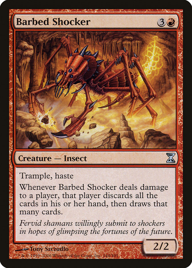Barbed Shocker (144) [Time Spiral] | Odin's Place